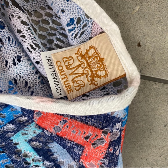 Mia belle Baby crochet kaftan swim cover up 2/3T - Picture 6 of 6